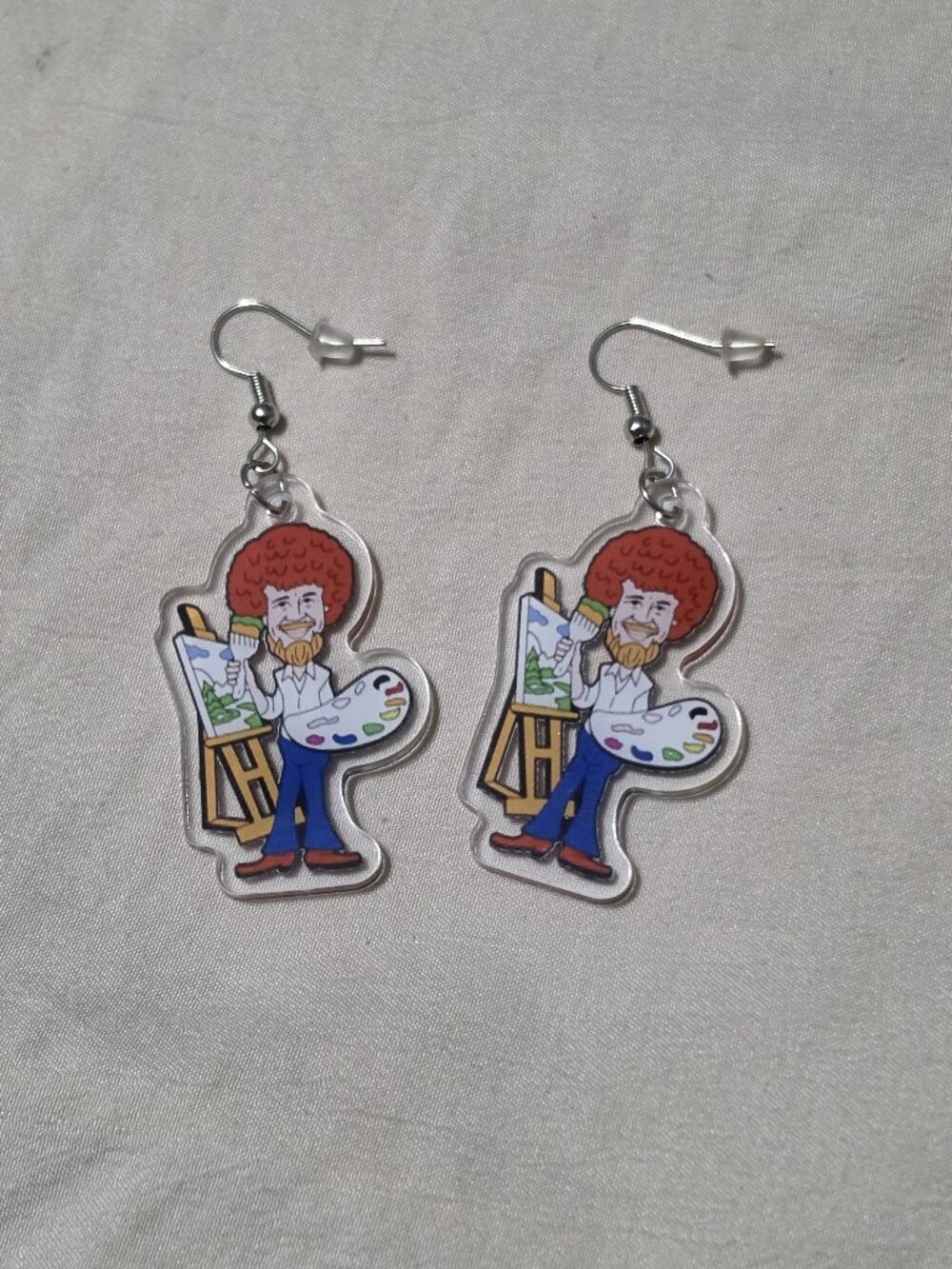 Bob Ross Earrings